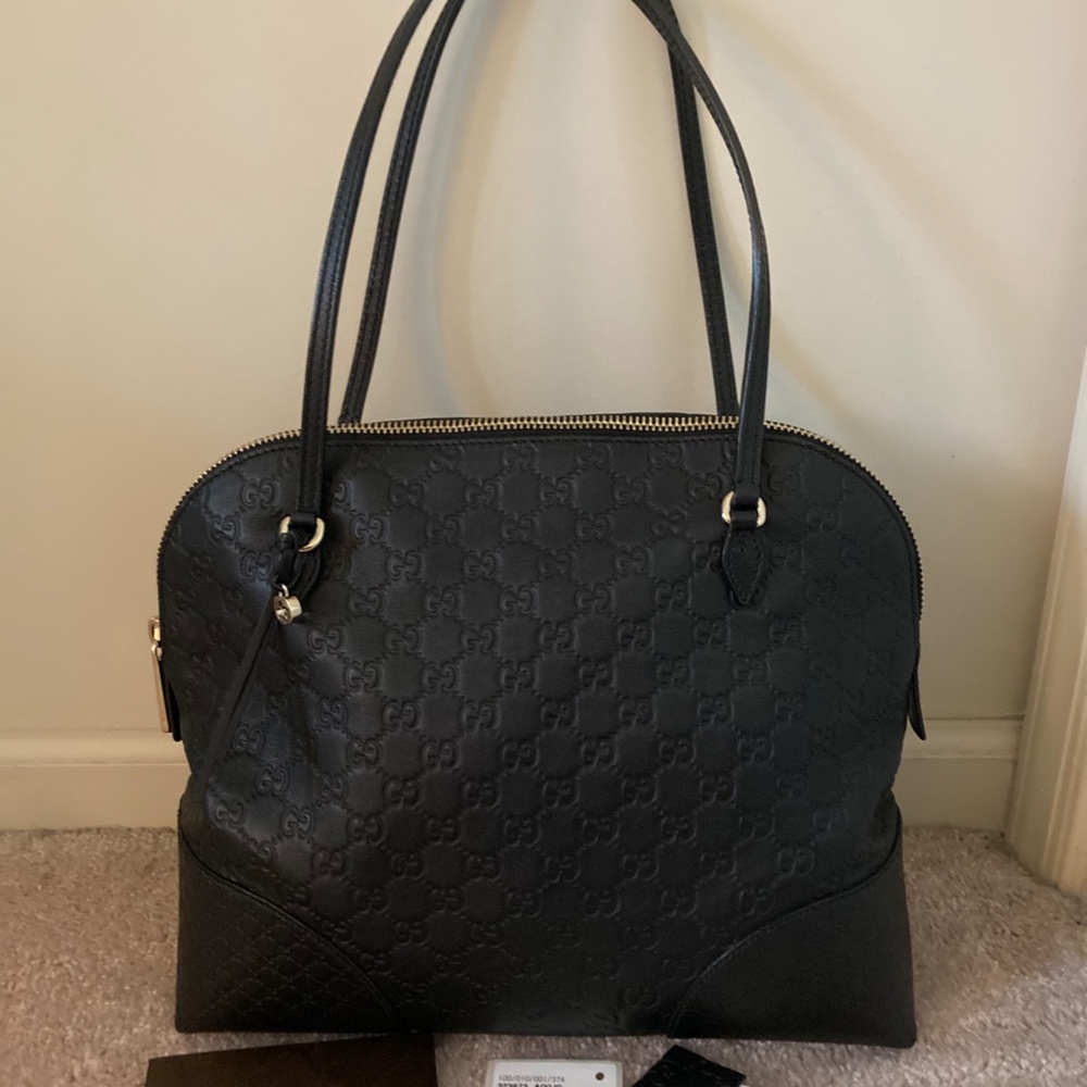 💕 NWT! GUCCI Bree Guccissima Shoulder Bag- NWT! ❤️ - Picture 4 of 15